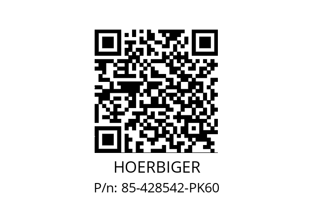   HOERBIGER 85-428542-PK60