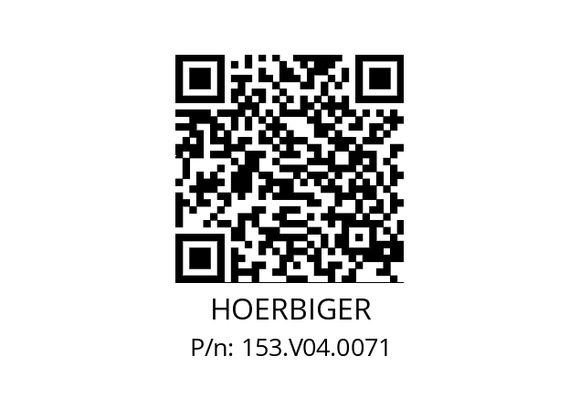   HOERBIGER 153.V04.0071