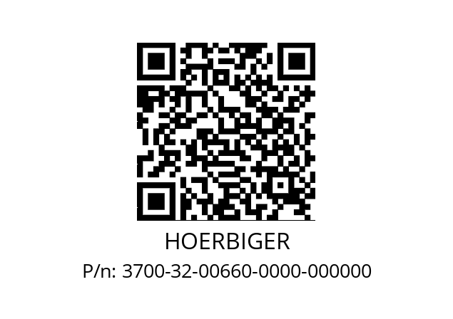   HOERBIGER 3700-32-00660-0000-000000