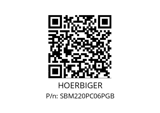   HOERBIGER SBM220PC06PGB