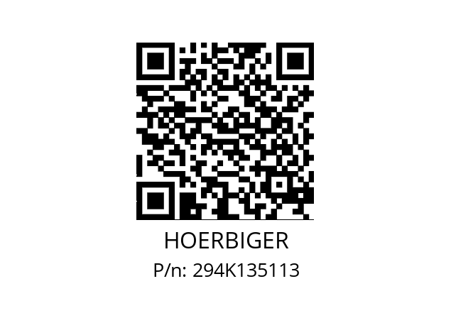   HOERBIGER 294K135113