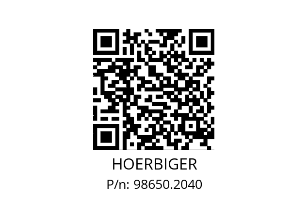   HOERBIGER 98650.2040