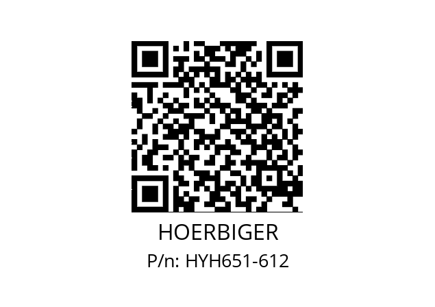   HOERBIGER HYH651-612