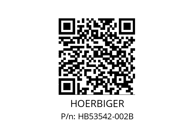   HOERBIGER HB53542-002B