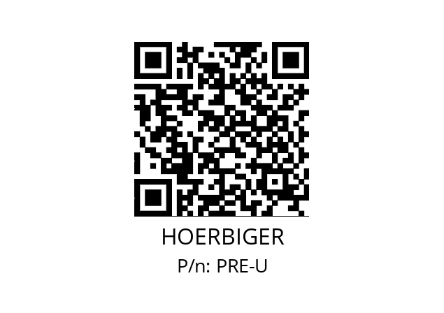   HOERBIGER PRE-U