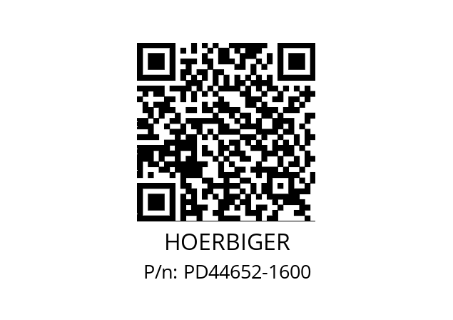   HOERBIGER PD44652-1600