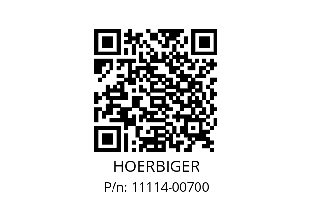   HOERBIGER 11114-00700