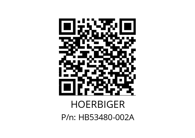   HOERBIGER HB53480-002A