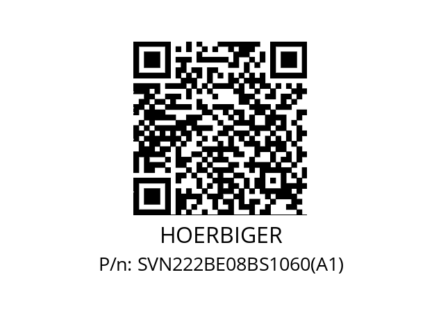   HOERBIGER SVN222BE08BS1060(A1)