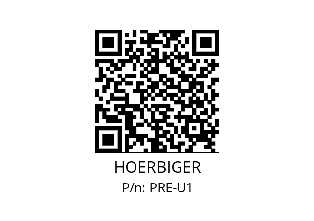  PS120004-08 HOERBIGER PRE-U1