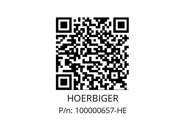   HOERBIGER 100000657-HE