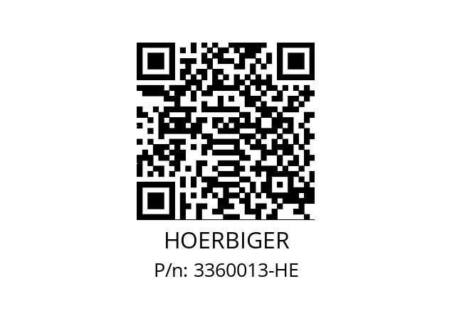   HOERBIGER 3360013-HE