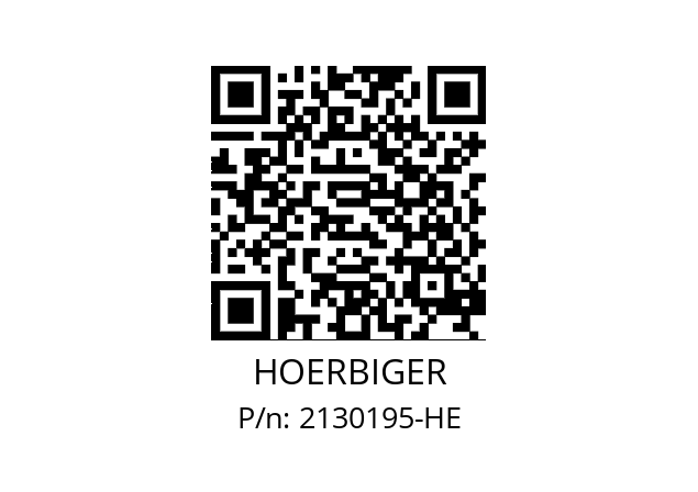   HOERBIGER 2130195-HE