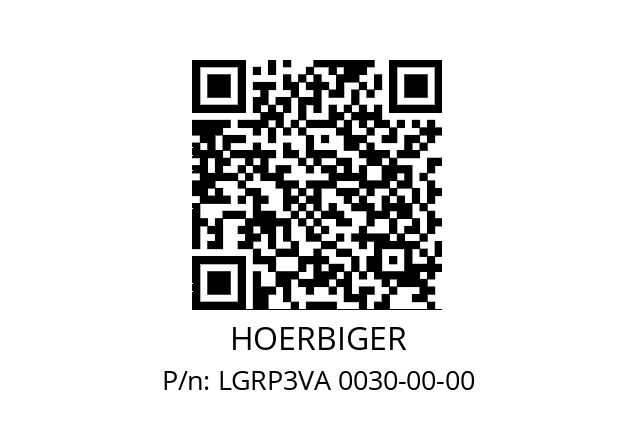   HOERBIGER LGRP3VA 0030-00-00