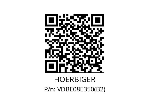   HOERBIGER VDBE08E350(B2)