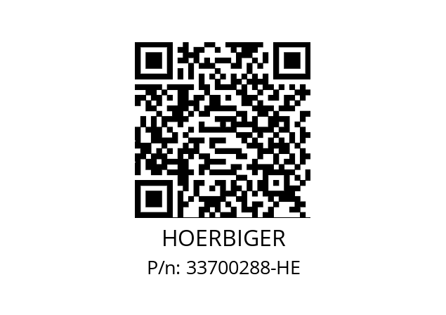   HOERBIGER 33700288-HE