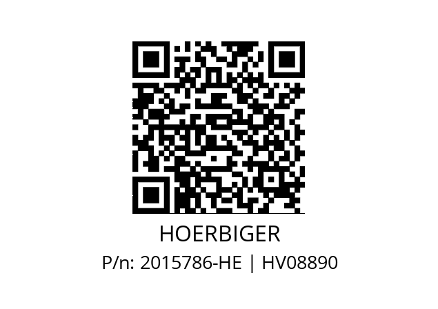   HOERBIGER 2015786-HE | HV08890