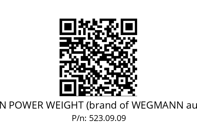   HOFMANN POWER WEIGHT (brand of WEGMANN automotive) 523.09.09