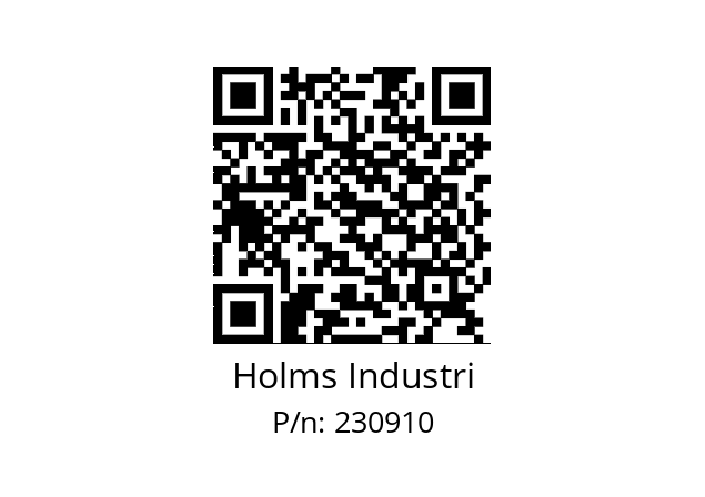   Holms Industri 230910