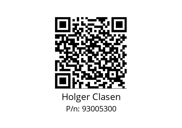   Holger Clasen 93005300