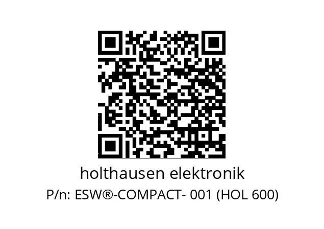   holthausen elektronik ESW®-COMPACT- 001 (HOL 600)