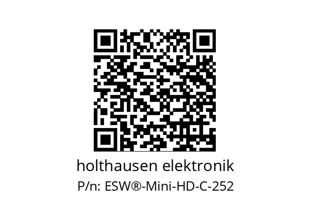   holthausen elektronik ESW®-Mini-HD-C-252