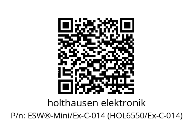   holthausen elektronik ESW®-Mini/Ex-C-014 (HOL6550/Ex-C-014)