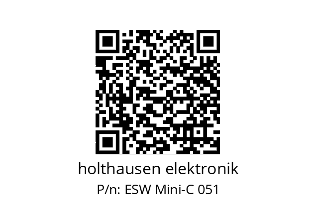   holthausen elektronik ESW Mini-С 051