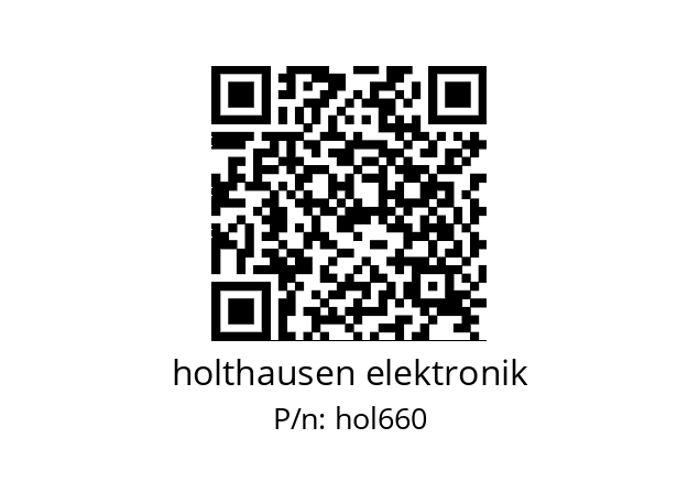   holthausen elektronik hol660