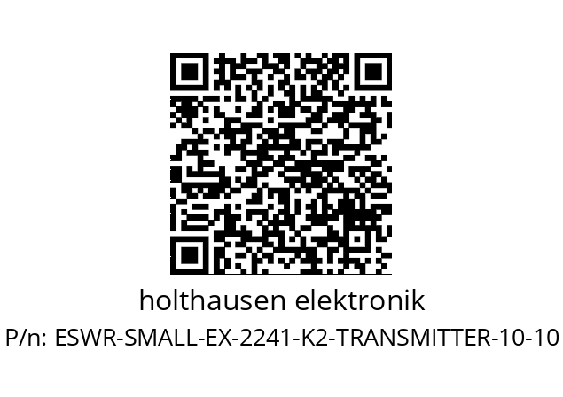   holthausen elektronik ESWR-SMALL-EX-2241-K2-TRANSMITTER-10-10