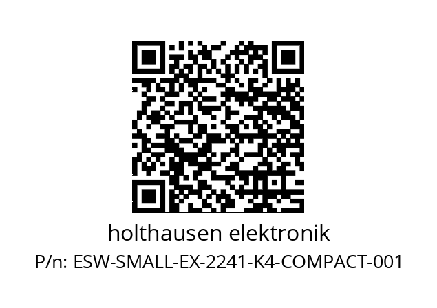   holthausen elektronik ESW-SMALL-EX-2241-K4-COMPACT-001