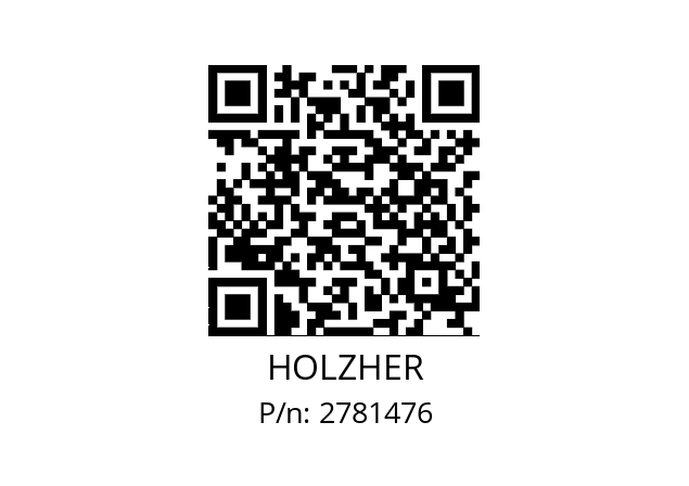   HOLZHER 2781476