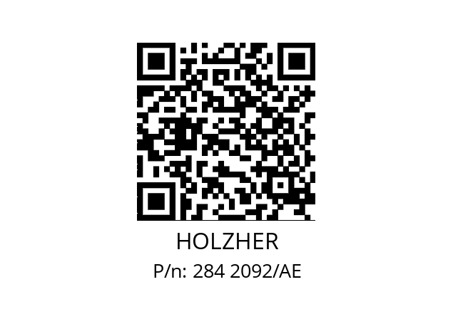   HOLZHER 284 2092/AE