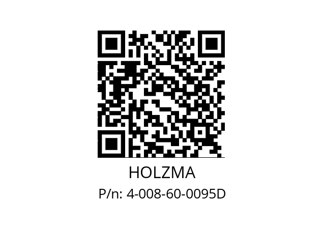   HOLZMA 4-008-60-0095D