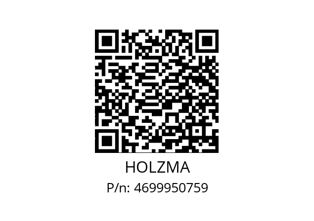  (0-241-04-2783); P HFL33/33/16/X   HOLZMA 4699950759