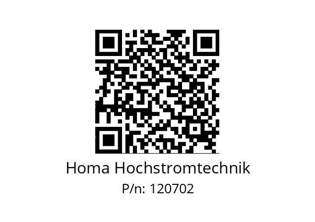   Homa Hochstromtechnik 120702