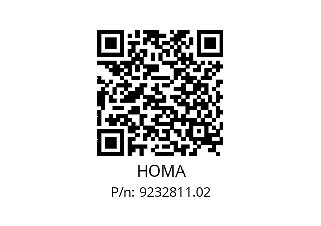   HOMA 9232811.02