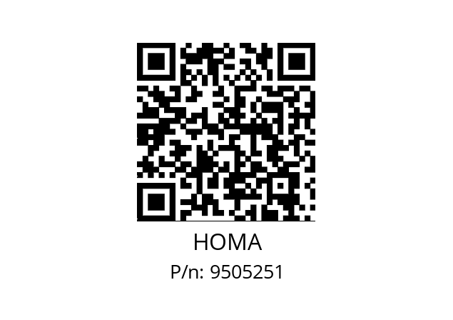   HOMA 9505251