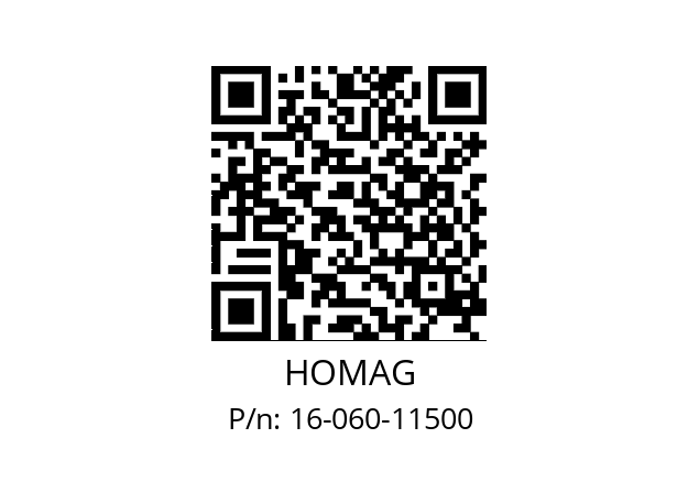   HOMAG 16-060-11500