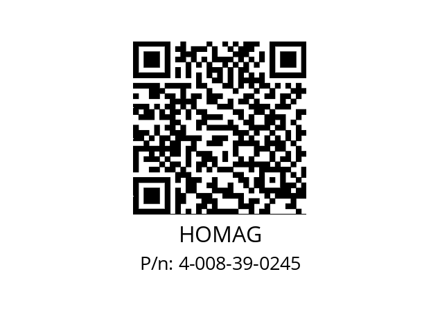   HOMAG 4-008-39-0245