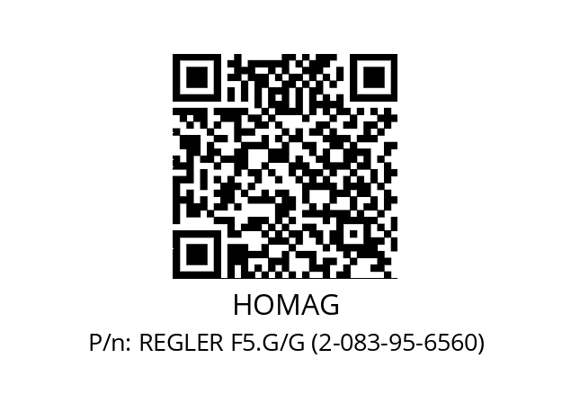   HOMAG REGLER F5.G/G (2-083-95-6560)