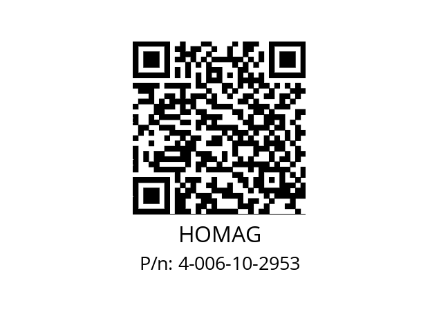   HOMAG 4-006-10-2953