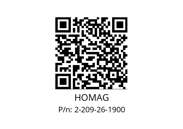   HOMAG 2-209-26-1900