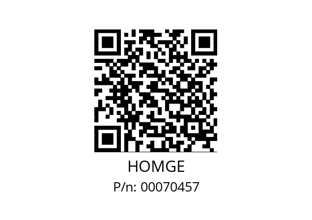   HOMGE 00070457