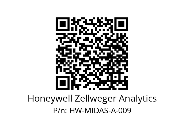   Honeywell Zellweger Analytics HW-MIDAS-A-009