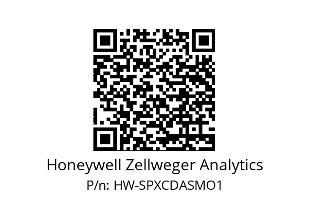   Honeywell Zellweger Analytics HW-SPXCDASMO1