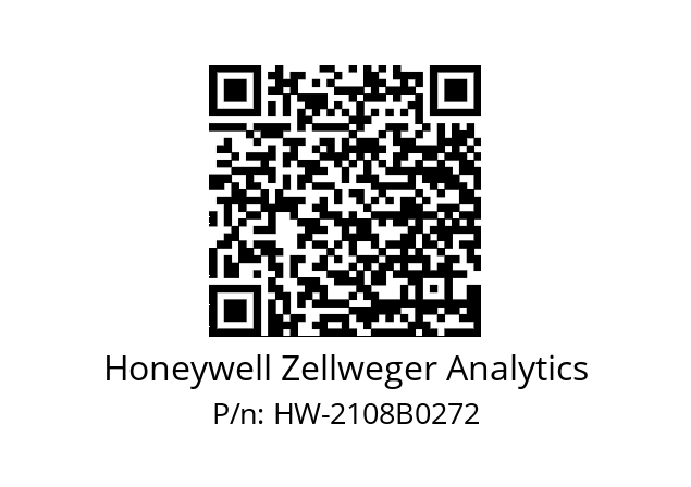   Honeywell Zellweger Analytics HW-2108B0272