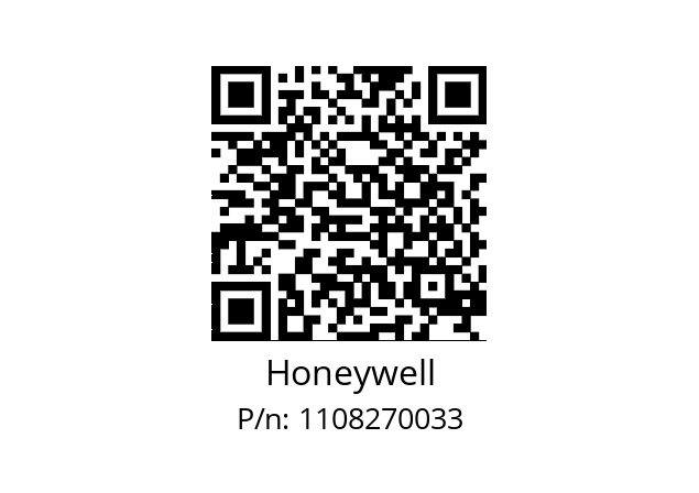   Honeywell 1108270033