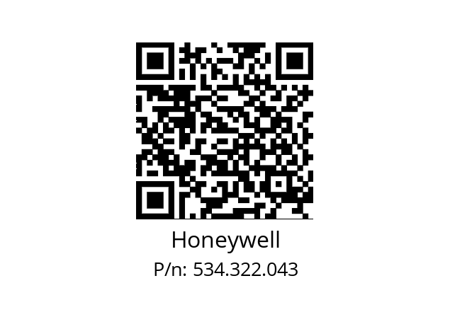   Honeywell 534.322.043