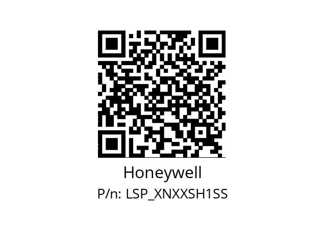   Honeywell LSP_XNXXSH1SS